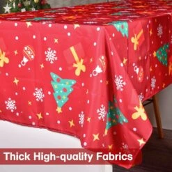 Home Decor Christmas Tree Tablecloth -Popfun home decor christmas tree tablecloth 424907