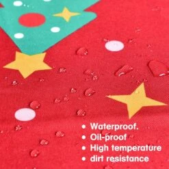 Home Decor Christmas Tree Tablecloth -Popfun home decor christmas tree tablecloth 704358