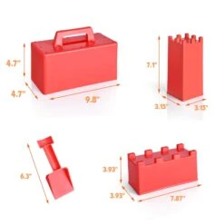 Snow Fort Building Block - Beach Sand Toys For Kids, Sand Castle Mold Kit, Winter Summer Outdoor Fun Toys For Boys Girls Toddler Adults Birthday Gifts -Popfun image 2 9fed011b c3e8 4e77 8f5b 8f8ddcd865fb