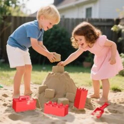 Snow Fort Building Block - Beach Sand Toys For Kids, Sand Castle Mold Kit, Winter Summer Outdoor Fun Toys For Boys Girls Toddler Adults Birthday Gifts -Popfun image 3 66d2d1fa 476d 4070 bdf3 0362404449b9
