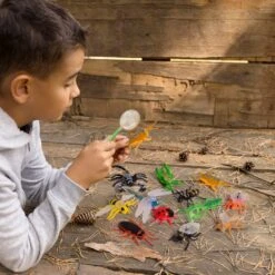 UN LITTLE TOYS Kids Camping Set With Pop Up Play Tent Camping Toys With Battery Lantern And Drawstring Bag Indoor Outdoor Pretend Play, Christmas Birthday Gifts For Boys -Popfun image 5 7119382a 17c4 4b88 b22a d38172fe22fe