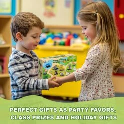 UN LITTLE TOYS Party Favor For Kids, Mini Animals Building Blocks Sets Goodie Bags Stuffers For Kid, Small Toy Prizes, 12Pack Birthday Party Favor Easter Egg Fillers -Popfun image 5 da5287cd c579 4ae0 bce6 cb56abeb305f