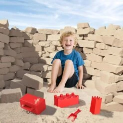 Snow Fort Building Block - Beach Sand Toys For Kids, Sand Castle Mold Kit, Winter Summer Outdoor Fun Toys For Boys Girls Toddler Adults Birthday Gifts -Popfun image 8 6b43560f 064c 485f 8a82 c7d8a447fb2e