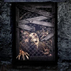 Indoor Halloween Decor Zombie Curtain