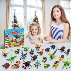 Christmas Advent Calendar: Insects Building Blocks -Popfun insects building blocks 232189