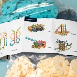 Interlocking Snowflake Toy Set -Popfun interlocking snowflake toy set 802930