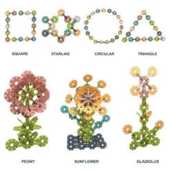 Interlocking Snowflake Toy Set -Popfun interlocking snowflake toy set 826572