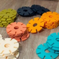 Interlocking Snowflake Toy Set -Popfun interlocking snowflake toy set 853508