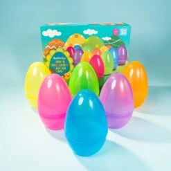 Jumbo Fillable Easter Eggs 12pcs