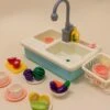 Kids' Pretend Play Kitchen Sink Toys Set