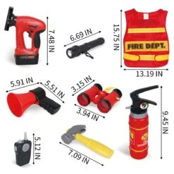 Kids Firefighter Costume Toy Set -Popfun kids firefighter costume toy set 759442