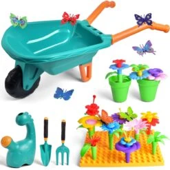 Kids' Garden Wagon And Tools Set -Popfun kids garden wagon and tools set 393173