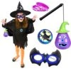 Kids Halloween Witch Costume -Popfun kids halloween witch costume 610260