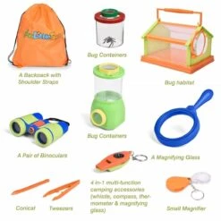 Bug Catcher Kit 10pcs -Popfun kids outdoor toys 10 pcs bug catcher kit 519032