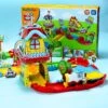 Kids Train Sets With Flexible Railway Build Sets -Popfun kids train sets with flexible railway build sets 439212