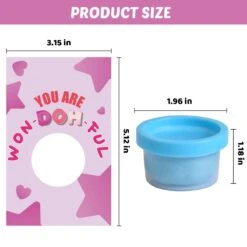 Kids Valentine Play Dough Set With Cards - Wholesale -Popfun kids valentine play dough set with cards wholesale 155488