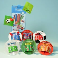 Kids Valentines Day Cards With Slap Bracelets And Stickers