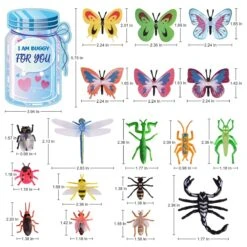 Love Bug Valentine's Day Cards For Kids (36pcs) -Popfun love bug valentines day cards for kids 36pcs 239513