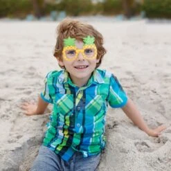 Party Favors: Luau Sunglasses -Popfun luau party glasses 243032