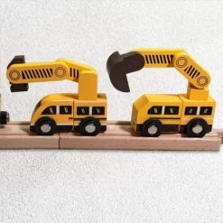 Magnetic Cars And Track Toys -Popfun magnetic building robot cars and track toys 678353