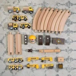 Magnetic Cars And Track Toys -Popfun magnetic building robot cars and track toys 982684