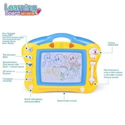 Magnetic Doodling Board With Sound -Popfun magnetic doodling board with sound 888007