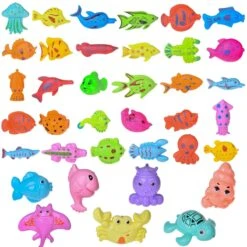 Magnetic Fishing Toys 42pcs -Popfun magnetic fishing toys 42pcs 625620