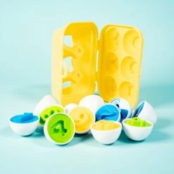 Number Matching Yellow Egg Set 6pcs -Popfun matching yellow egg set 143847