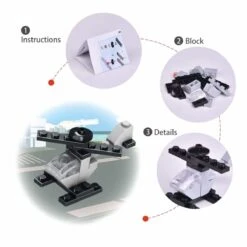 Easter Eggs Prefilled With Military Vehicles Building Blocks (12pcs) -Popfun military vehicles building blocks easter eggs 355733