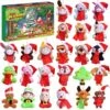 Mini Stuffed Animals Christmas Advent Calendar 2024 For Kids, Christmas Countdown Calendar With Assorted Mini Animal Plush Toy Set For Kids Christmas Party Favors (24 Varieties) -Popfun mini plushie safari advent calendar 771037