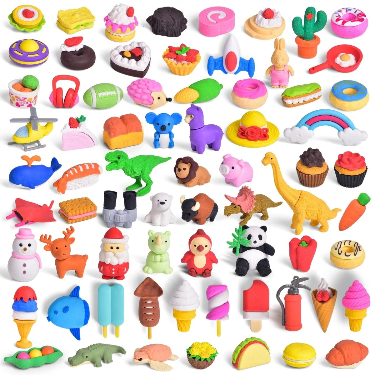 Mini Toys: Puzzle Erasers 70pcs 10 Mini Toys: Puzzle Erasers 70pcs - Image 8