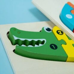 Montessori Wooden Puzzle For Toddlers - Wholesale -Popfun montessori wooden puzzle for toddlers wholesale 106571