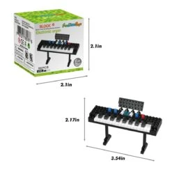 Music Themed Mini Building Blocks -Popfun music themed mini building blocks 526903