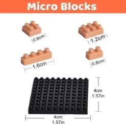 Music Themed Mini Building Blocks -Popfun music themed mini building blocks 926890