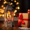 Christmas Musical Snow Globe Lantern -Popfun musical snow globe lantern 924611