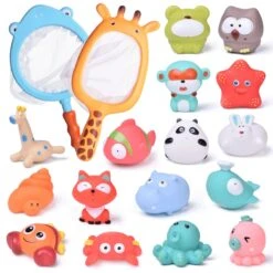 Ocean Animals Bath Toys (16pcs) -Popfun ocean animals bath toys 16pcs 652043
