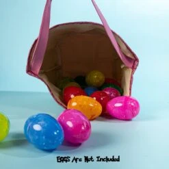 Pink Easter Bunny Basket -Popfun pink easter bunny basket 232531