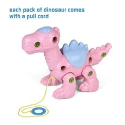 Pink Pet Dinosaur Toy For Kids -Popfun pink pet dinosaur toy for kids 993565