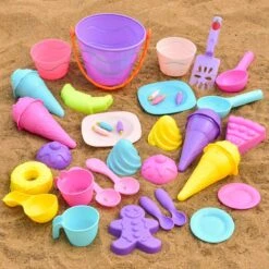 Play Sand Ice Cream Kit -Popfun play sand ice cream kit 789411