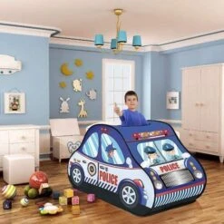 Police Car Play Tent -Popfun police car play tent 669374