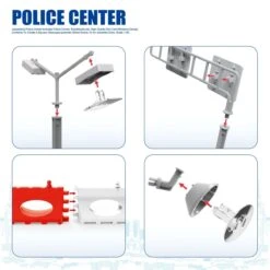 Police Station Building Kit -Popfun police station building kit 209429