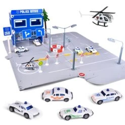 Police Station Building Kit -Popfun police station building kit 986433