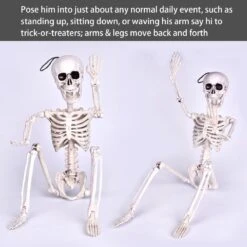 Posable Hanging Skeleton -Popfun posable hanging skeleton 911169