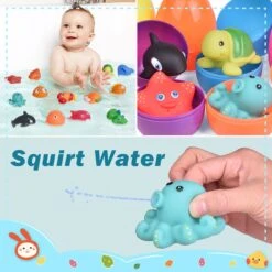 Prefilled Easter Eggs With Sea Animals 12pcs -Popfun prefilled easter eggs with sea animals 12 pcs 279527