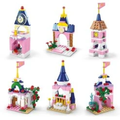 Princess Castle Building Blocks -Popfun princess castle building blocks 547815