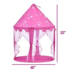 Princess Tent With Lights -Popfun princess tent with lights 709898