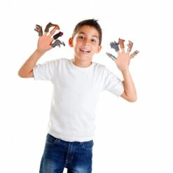 Realistic Dino Finger Puppets -Popfun realistic dino finger puppets 586989