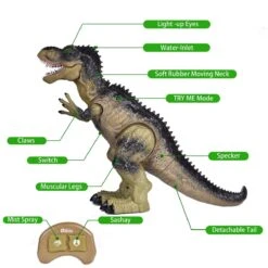 Remote Control Water Spraying Dinosaur Toy 10 Remote Control Water Spraying Dinosaur Toy -Popfun remote control water spraying dinosaur toy 675113