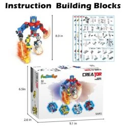 Robot Building Blocks -Popfun robot building blocks 313202