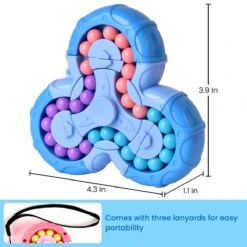 Rotating Magic Bean Puzzle Toy 3pcs -Popfun rotating magic bean puzzle toy 3pcs 898602